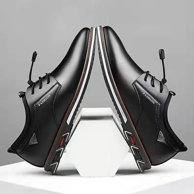 2021British Casual Single Shoes Leather Shoes Formal Shoes New Men