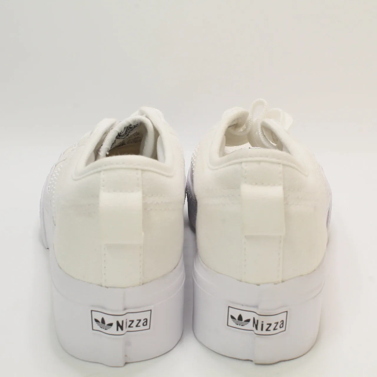 adidas Nizza Platform White White White Uk Size 4