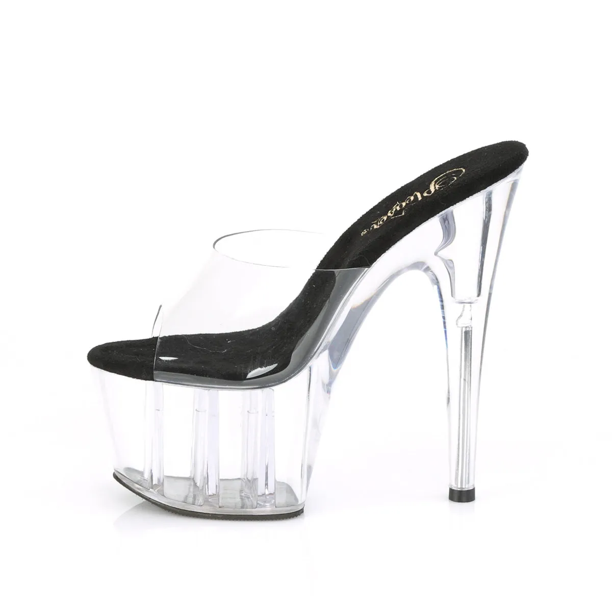 ADORE-701 Pleaser 7" Heel Clear Pole Dancing High Heel Shoes