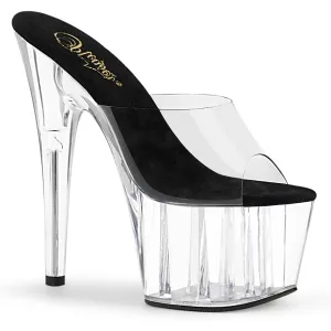 ADORE-701 Pleaser 7" Heel Clear Pole Dancing High Heel Shoes