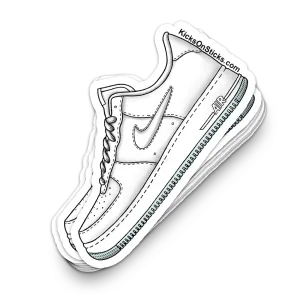 Air Force 1 Low "COTM Triple White" Sneaker Sticker