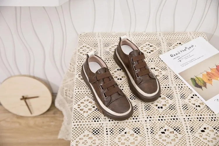 AIYUQI Ladies Sneakers Spring Shoes New Genuine Leather Casual Women Shoes Large Size 42 43 Fashion Flat Girl Student Shoes