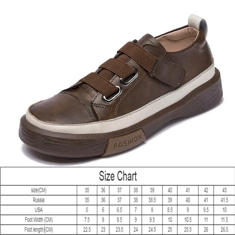 AIYUQI Ladies Sneakers Spring Shoes New Genuine Leather Casual Women Shoes Large Size 42 43 Fashion Flat Girl Student Shoes