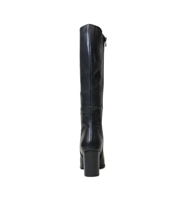 Allouta Knee High Boot - Black