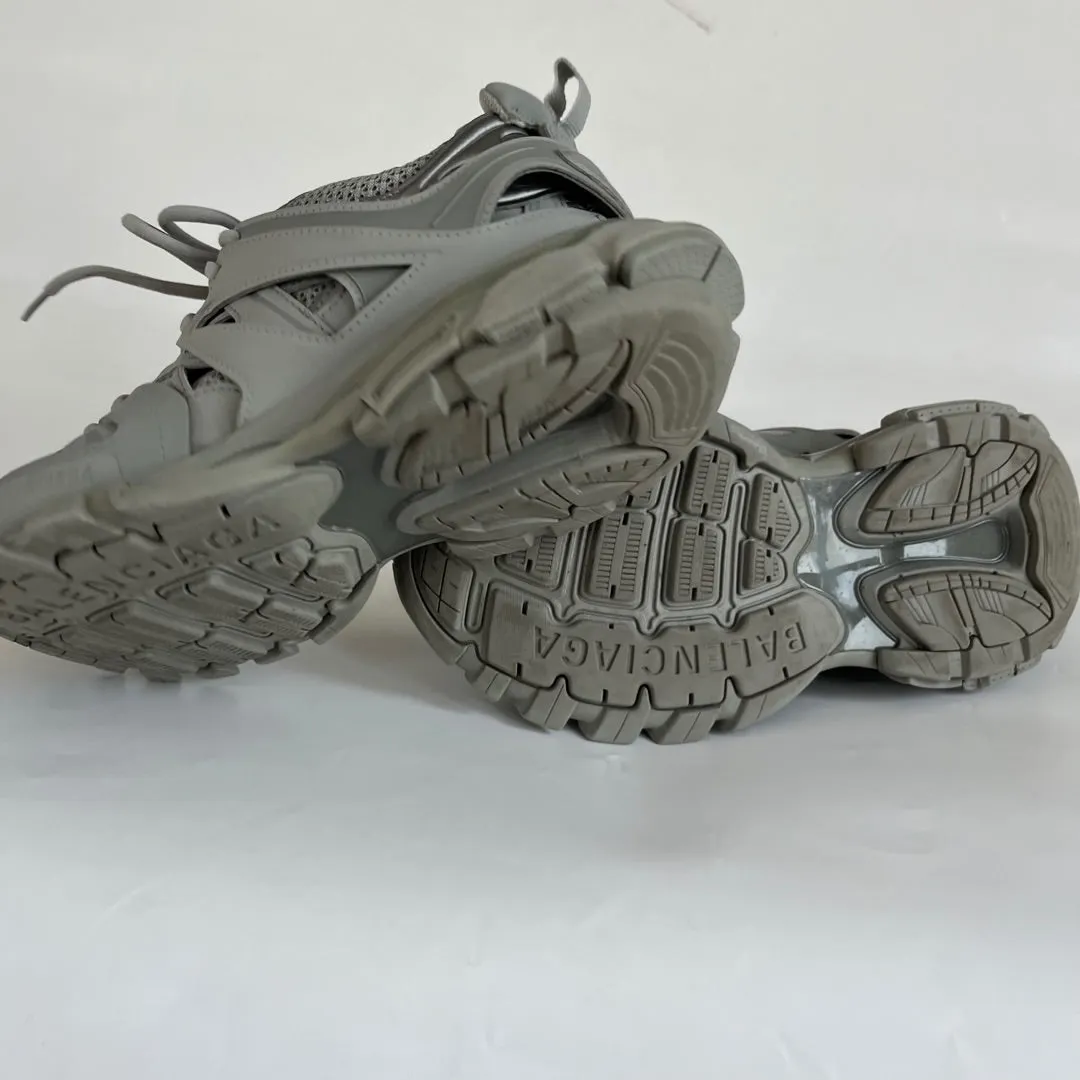 Balenciaga grey track sneakers, size 40