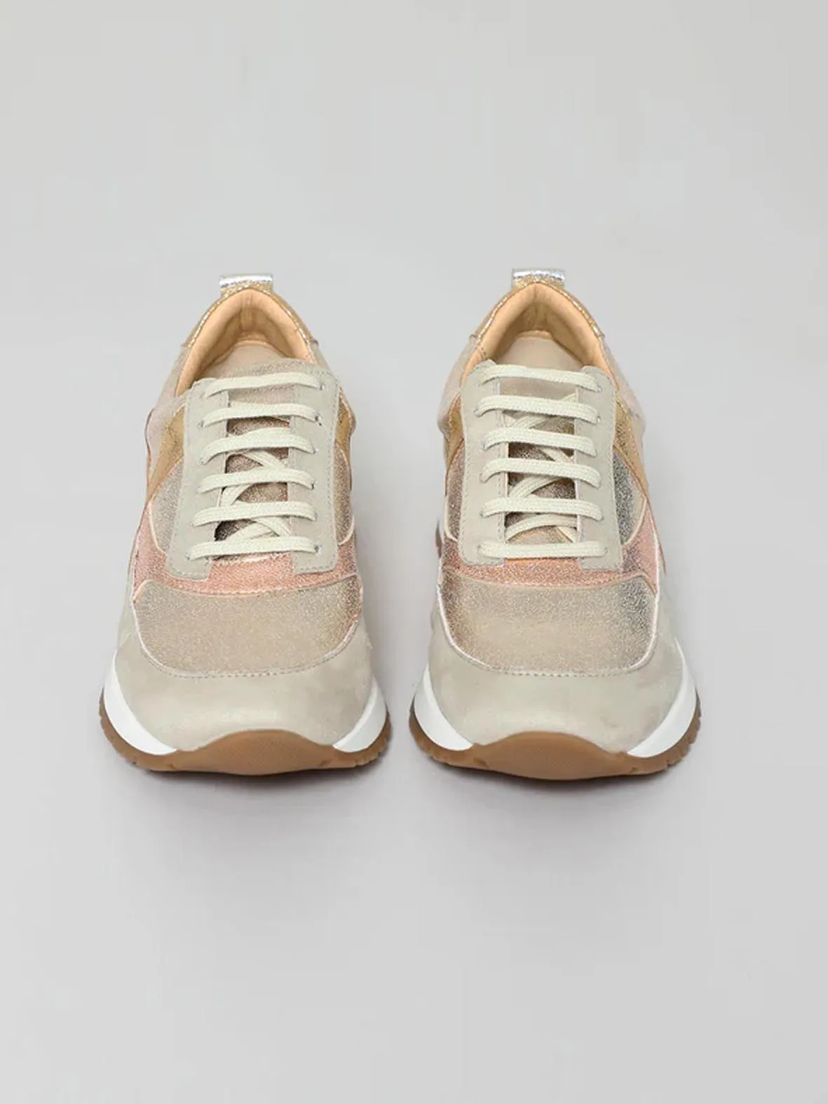 Cinda Vegan Metallic Trainers