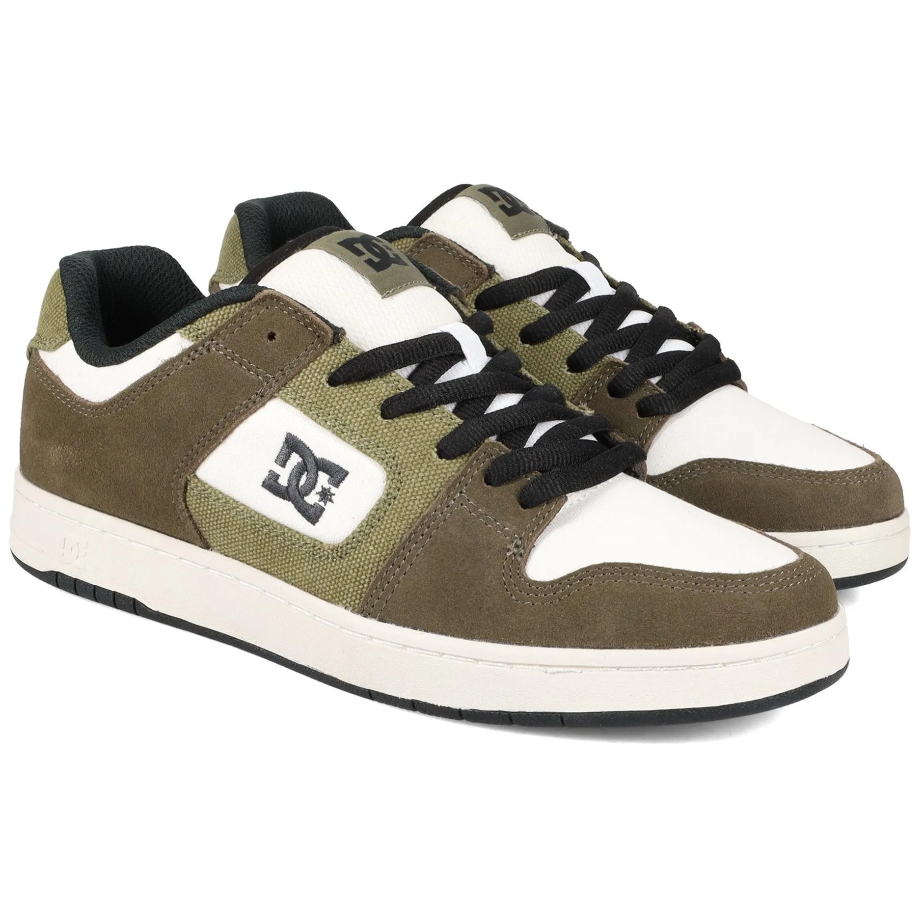 DC Shoes Mens Manteca 4 Leather Skate Trainers