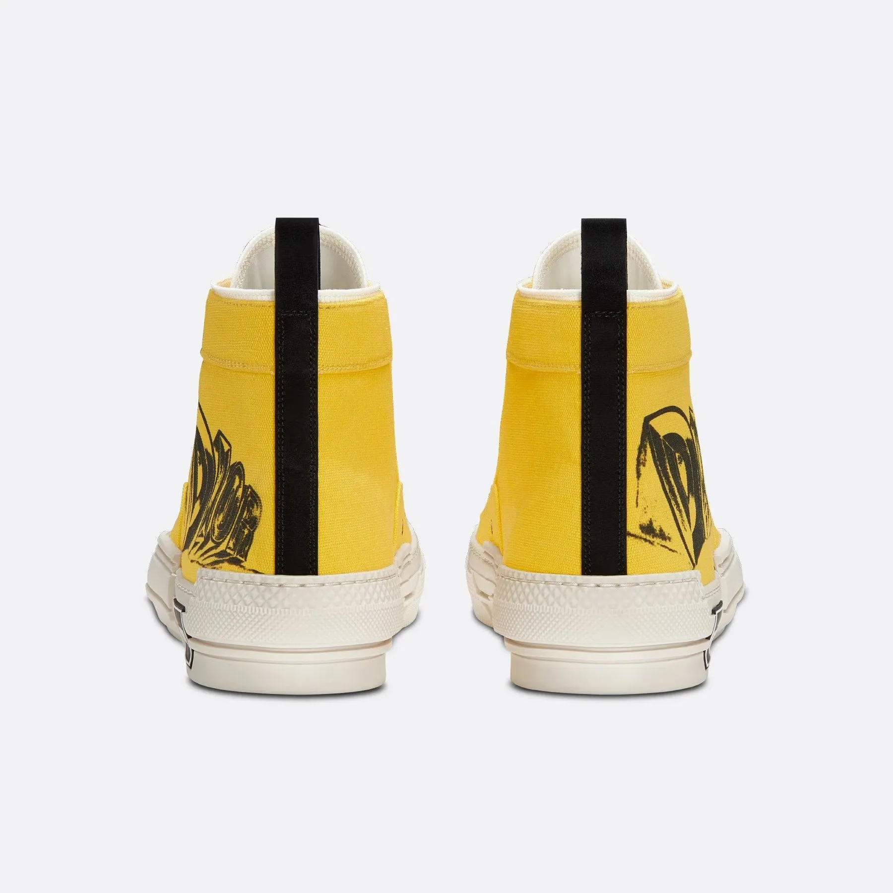 Dior B23 High-top AsteroDior sneakers, yellow