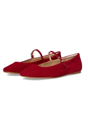 Dolce Vita Reyes Ballet Flat- Crimson Suede