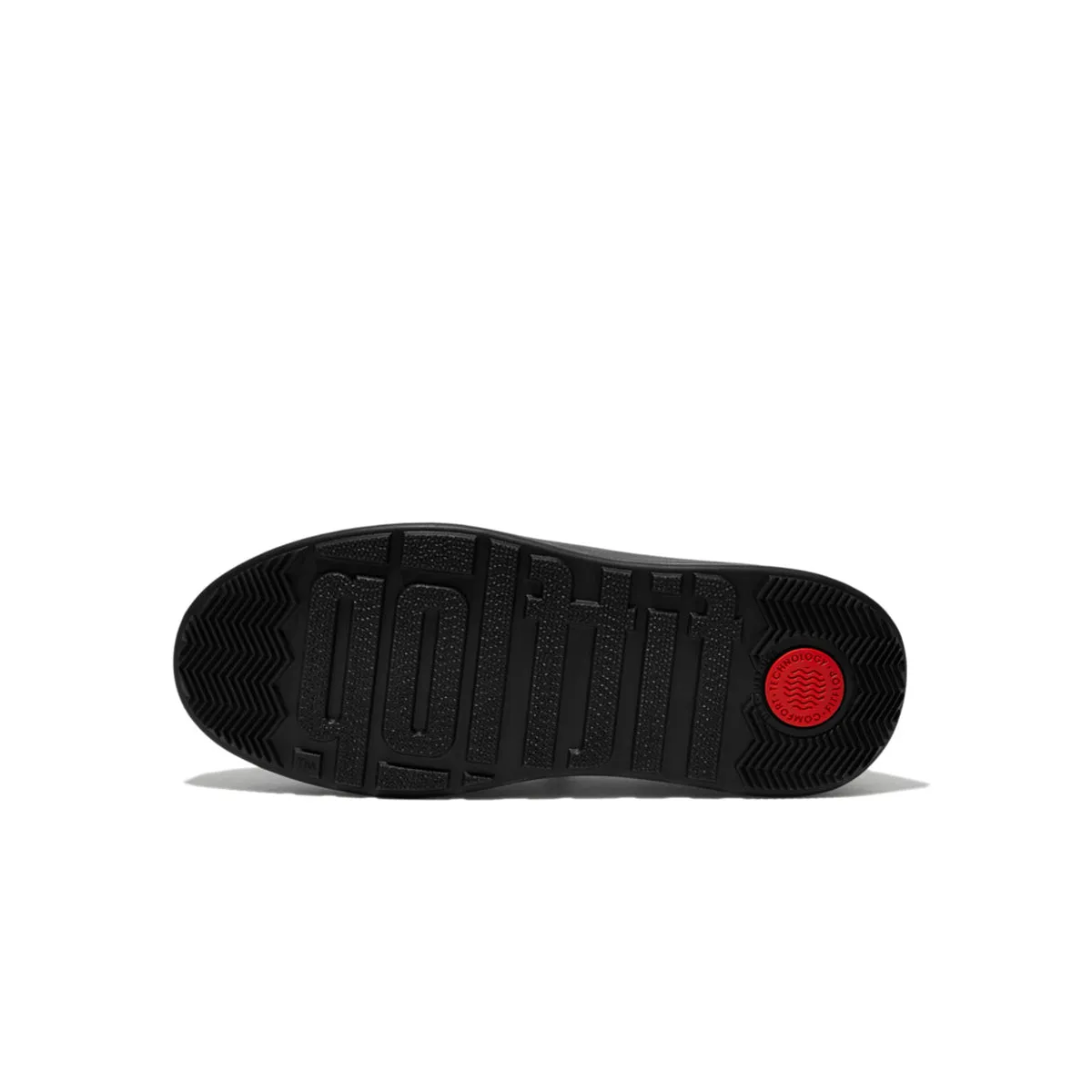 F-MODE Leather Flatform Penny Loafers