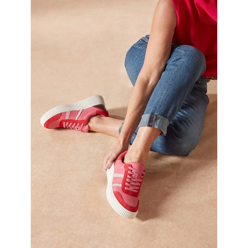 Fuchsia Holly Trainers