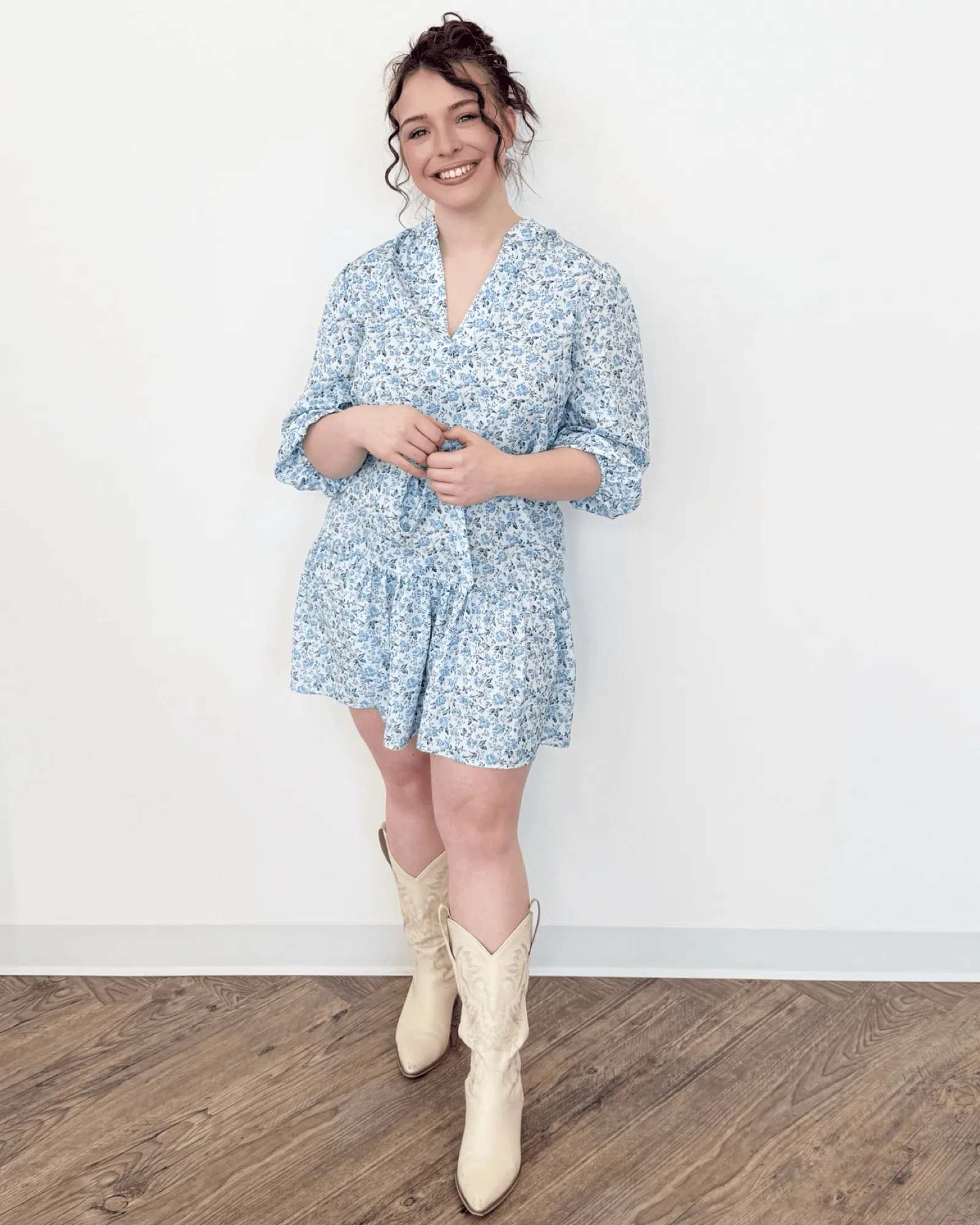 JoFlower Marsala Dress