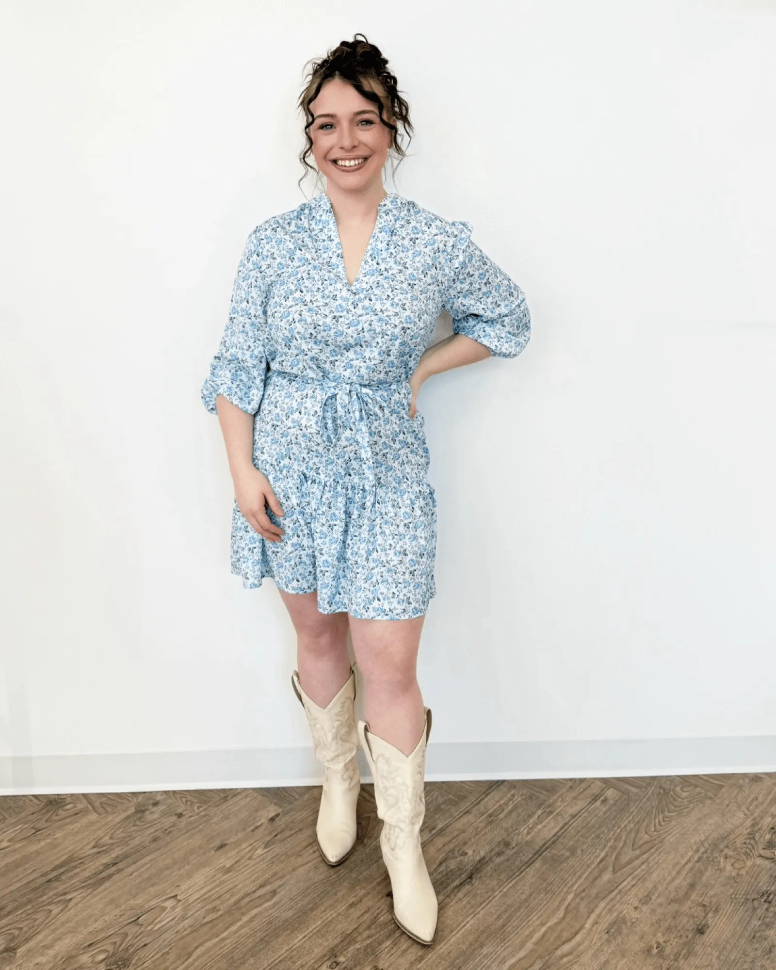 JoFlower Marsala Dress