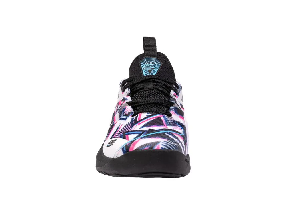 K-Swiss Speedtrac Padel Shoes - White / Black / Neon Pink