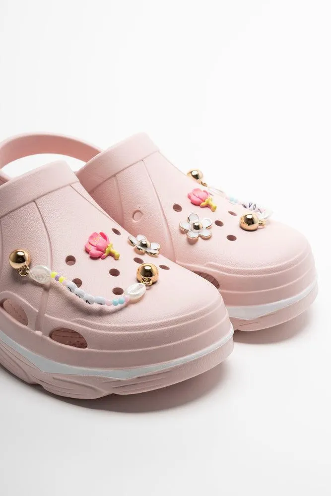 Love Clog Pink