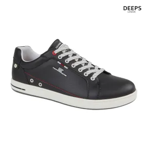 LUCA ORIGINAL DENIM COLLECTION MEN'S RETRO STYLE MEMORY FOAM TRAINERS