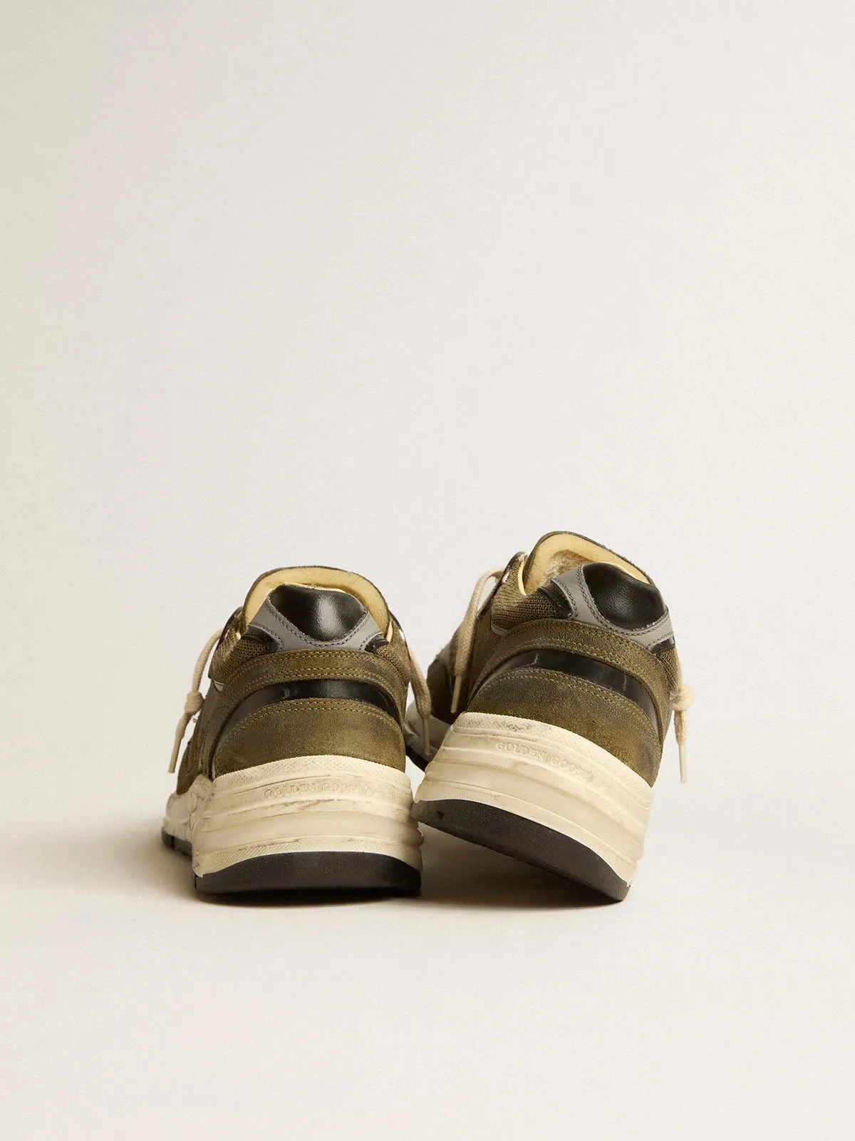 Man Dad Star Suede and Mesh w/ Black Leather Star and Heel Tab