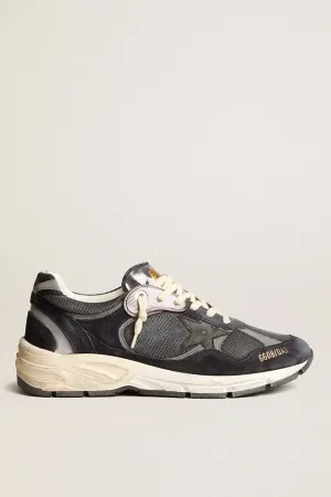 Man Running Dad Mesh and Suede w/ Black Leather Star