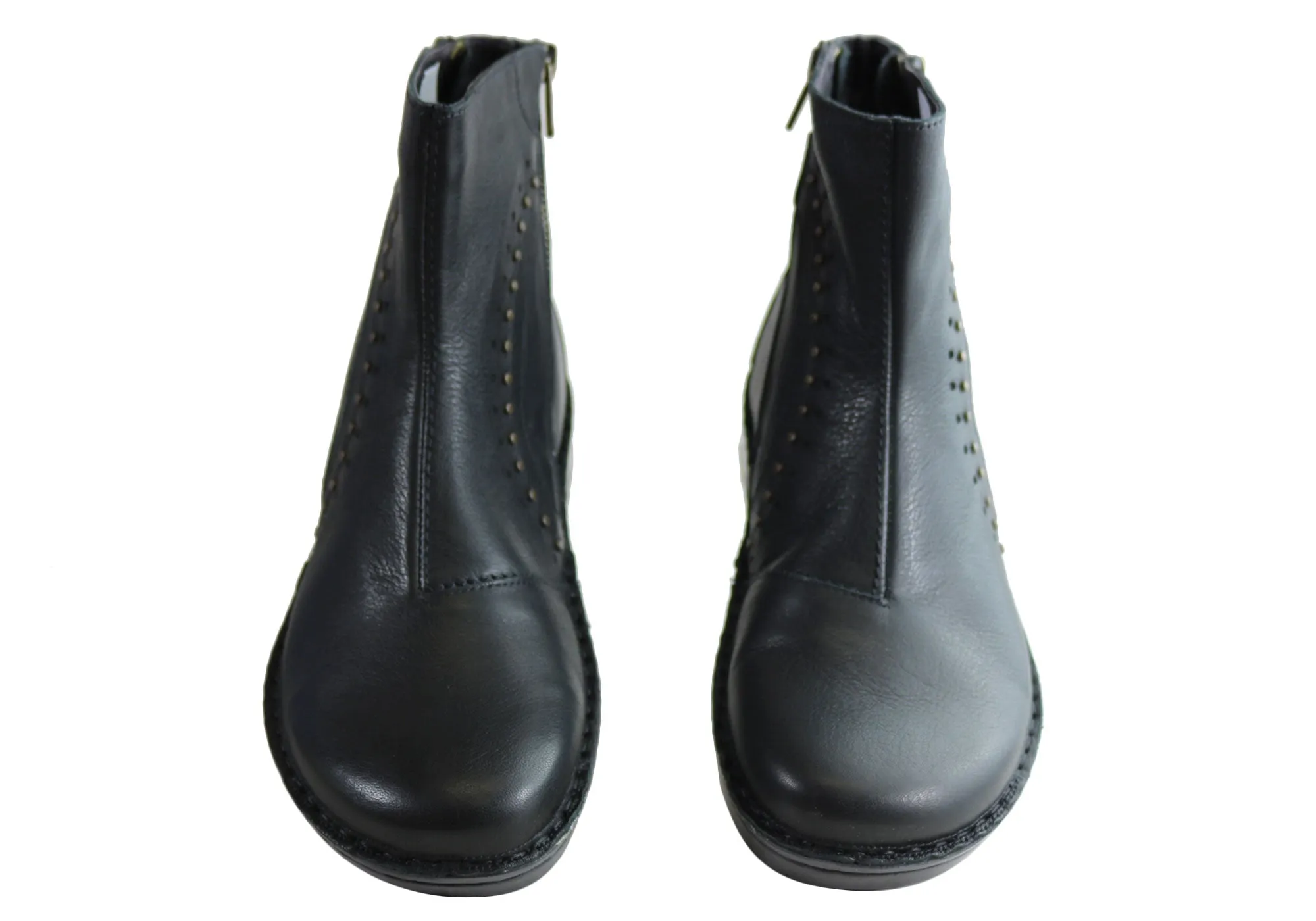 Naot Cetona Womens Wide Leather Comfortable Supportive Ankle Boots