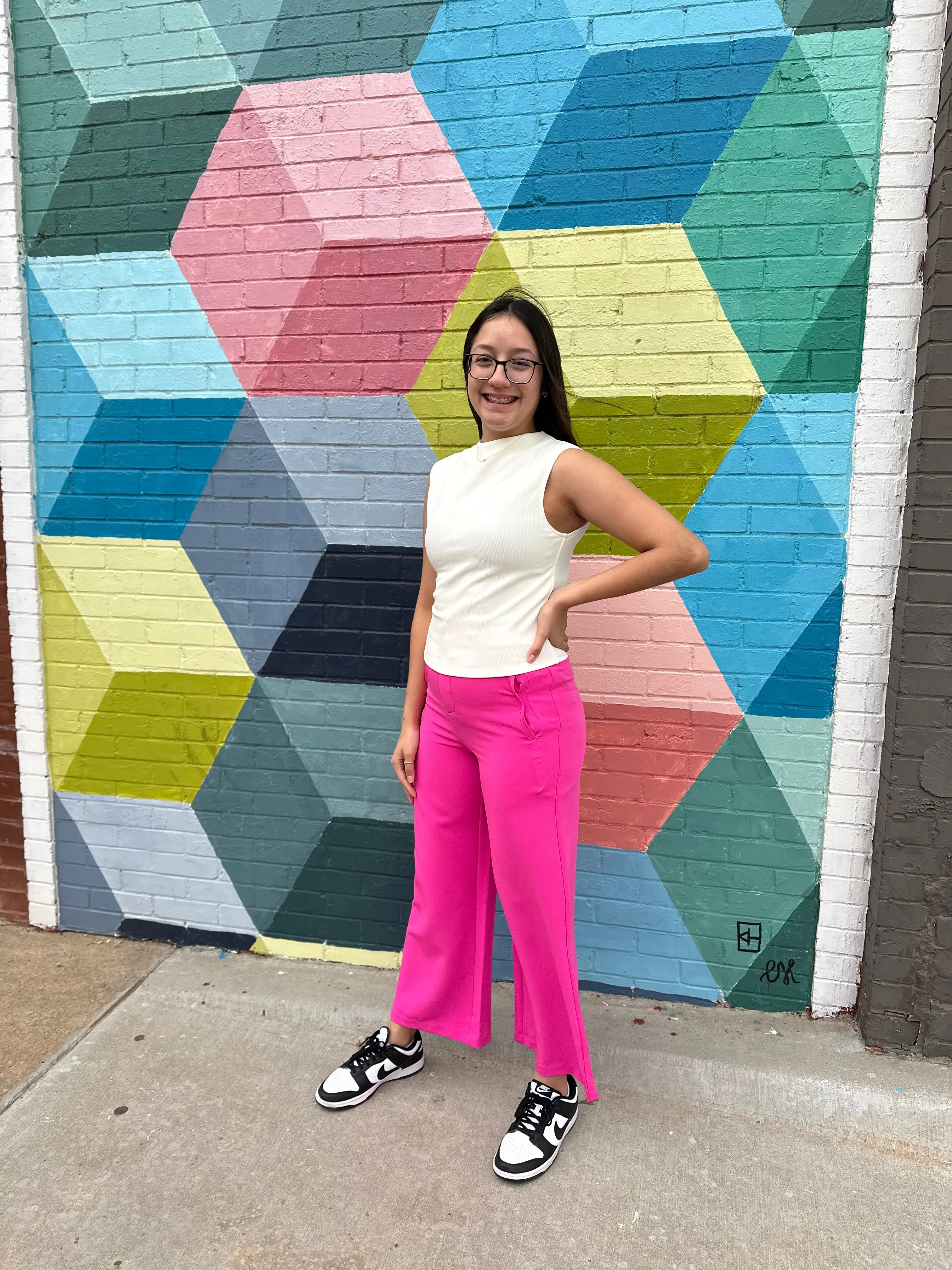 Pink Professional Pant