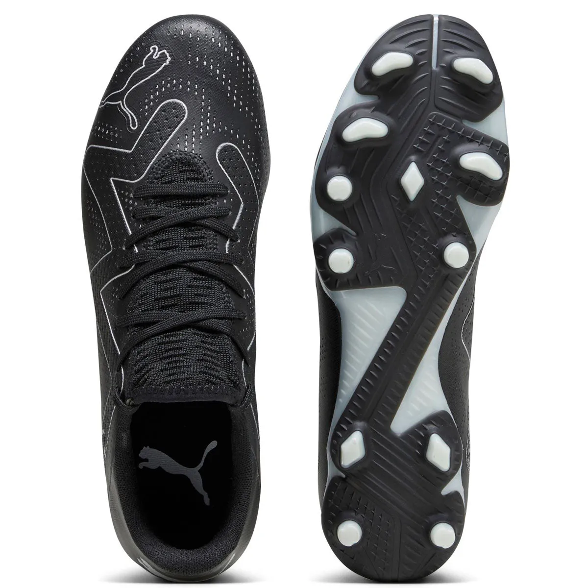Puma Future Play FG/AG Football Boots - Adult - Black/Silver