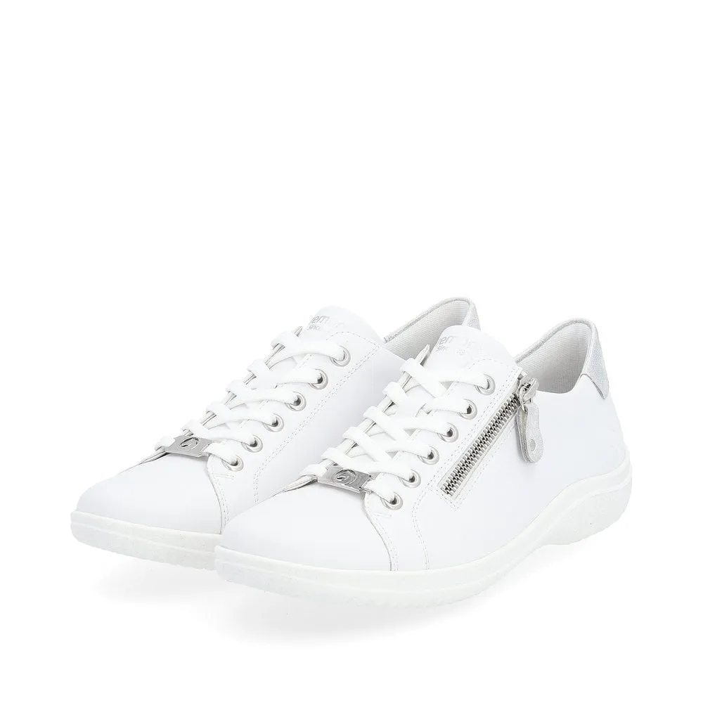 Remonte Trainers D1E03 Ladies Shoes White