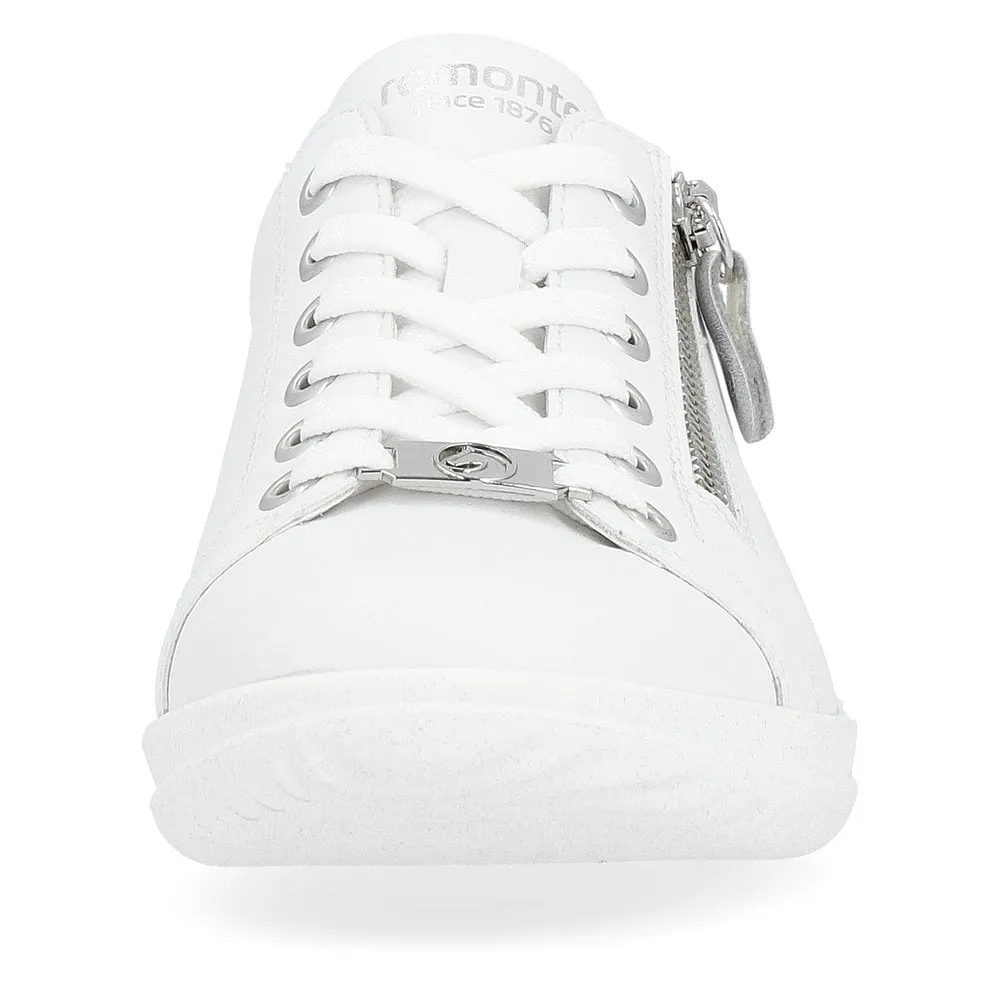 Remonte Trainers D1E03 Ladies Shoes White