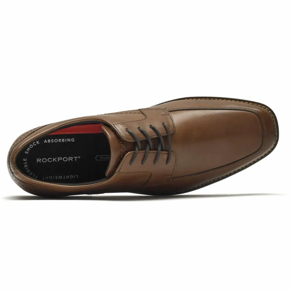 Rockport Men SLAYTER APRON TOE COGNAC