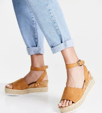 Soda Topic Espadrilles Flatform Wedge Sandals