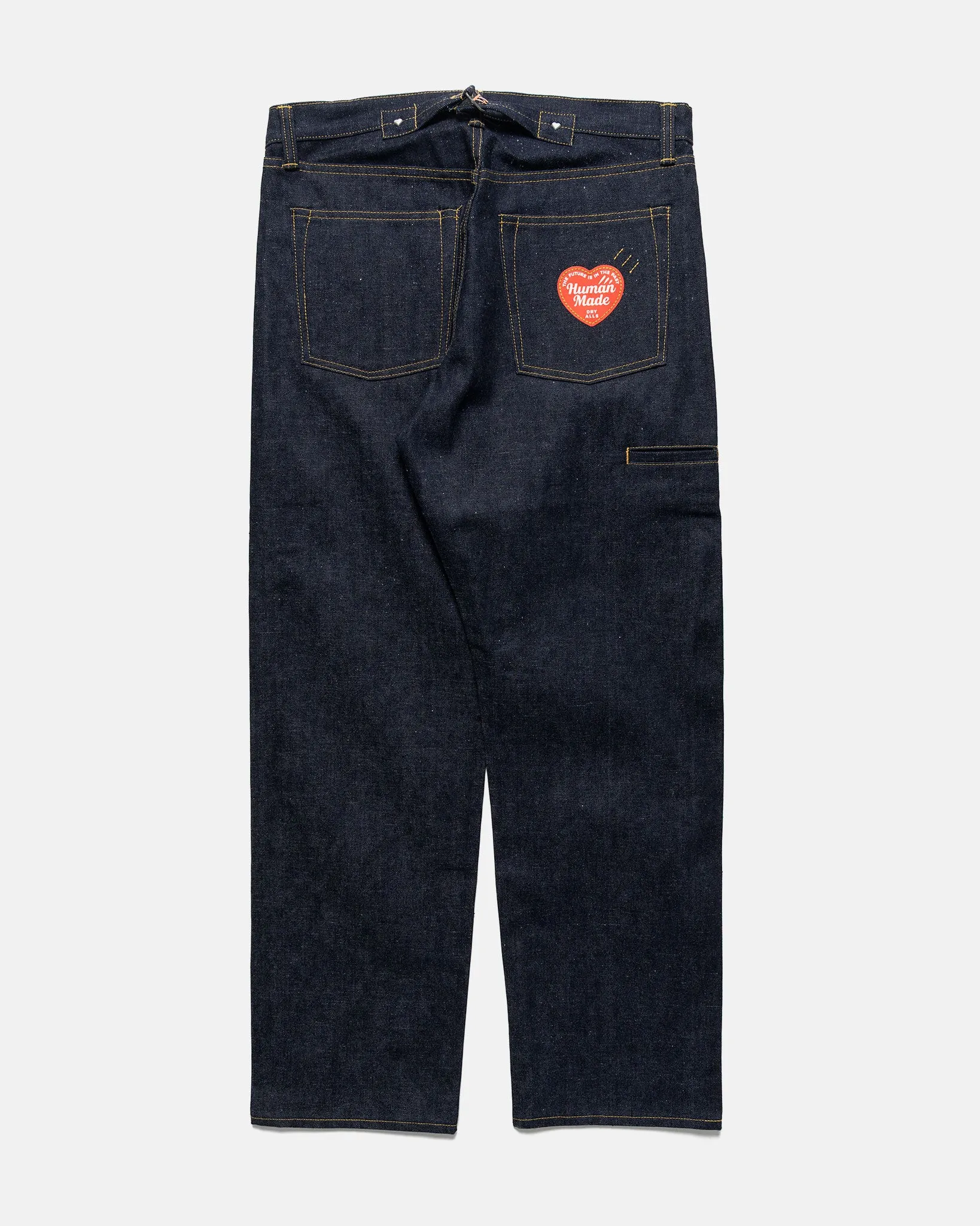 Straight Denim Pants Past Indigo