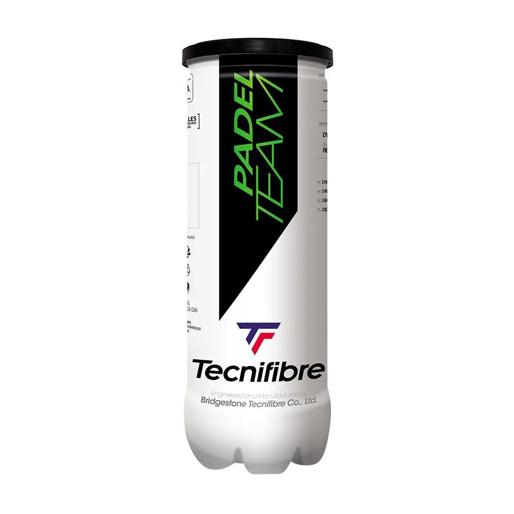 Tecnifibre Padel Team Padel Balls - 3 Ball Tube