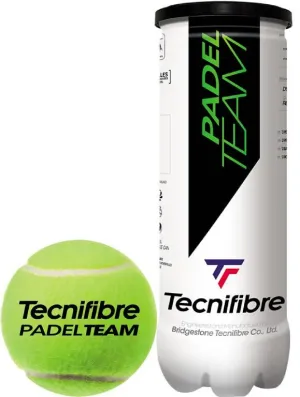 Tecnifibre Padel Team Padel Balls - 3 Ball Tube