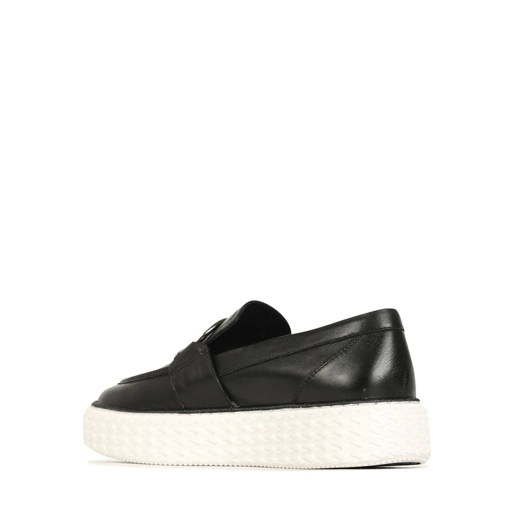 TRINA LEATHER LOAFER SNEAKERS