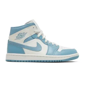 Wmns Air Jordan 1 Mid University Blue