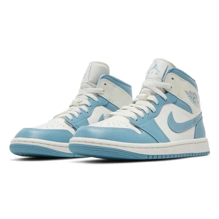 Wmns Air Jordan 1 Mid University Blue