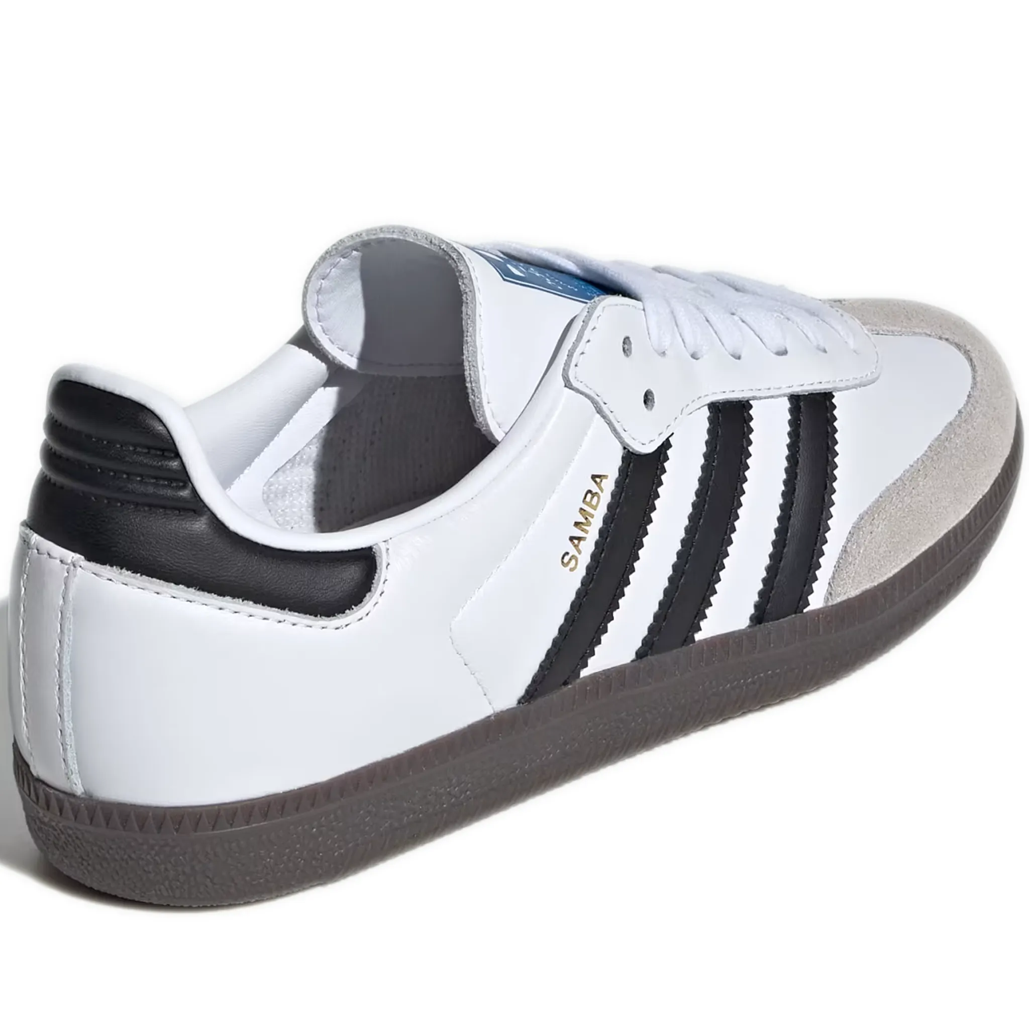 Women's Adidas Samba OG Shoes - Cloud White / Core Black / Gum