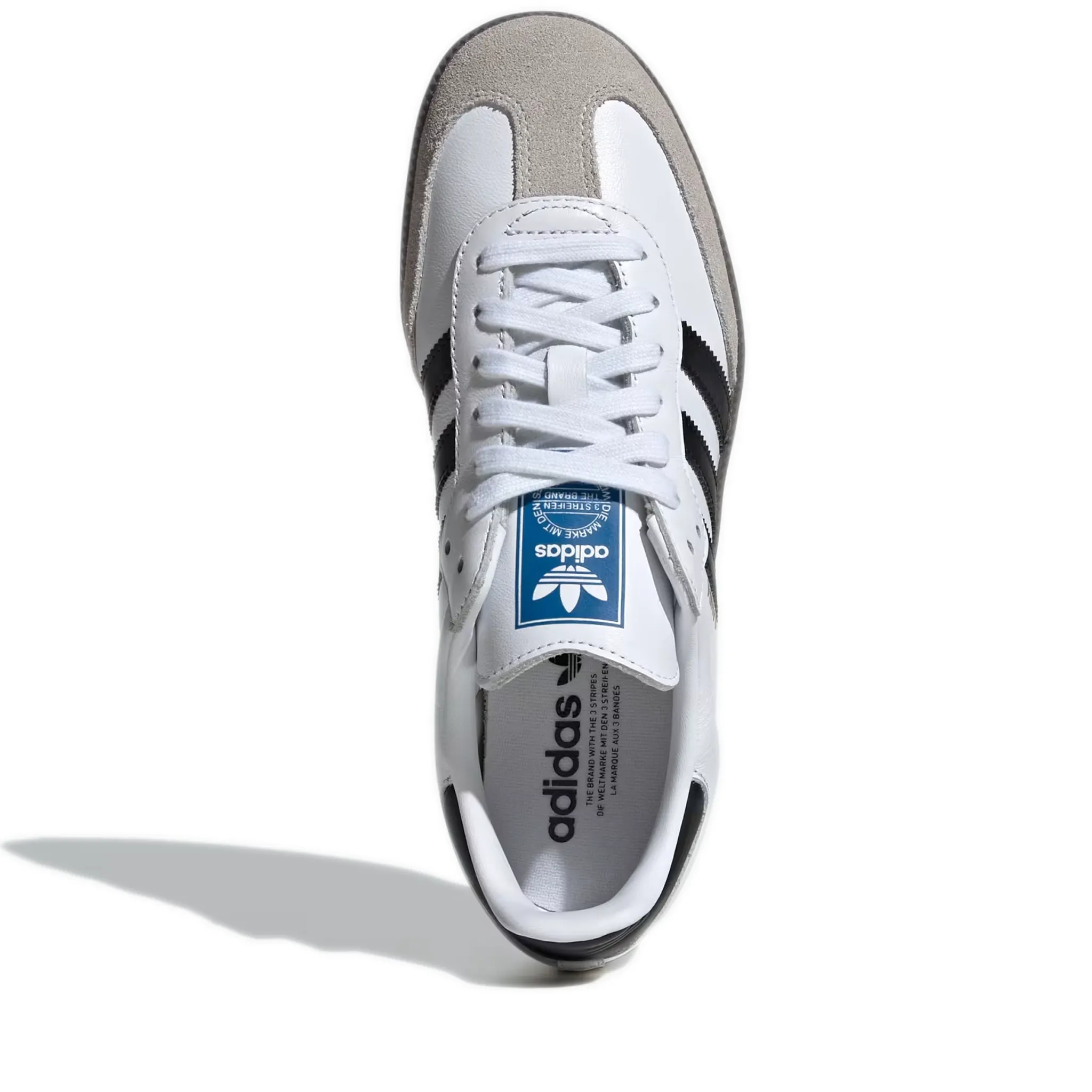 Women's Adidas Samba OG Shoes - Cloud White / Core Black / Gum