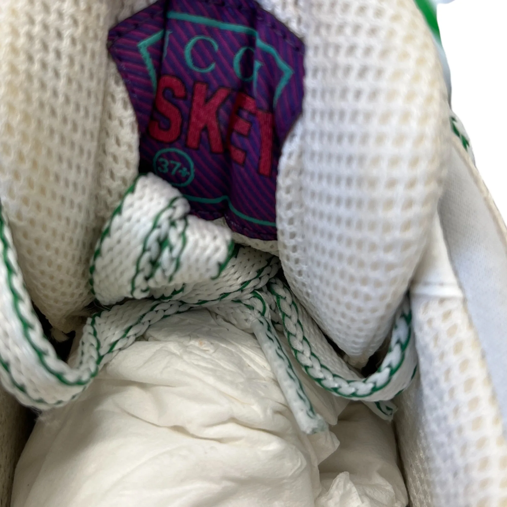 Women's Basket Panelled Low Trainers White Size EU 37 / UK 4