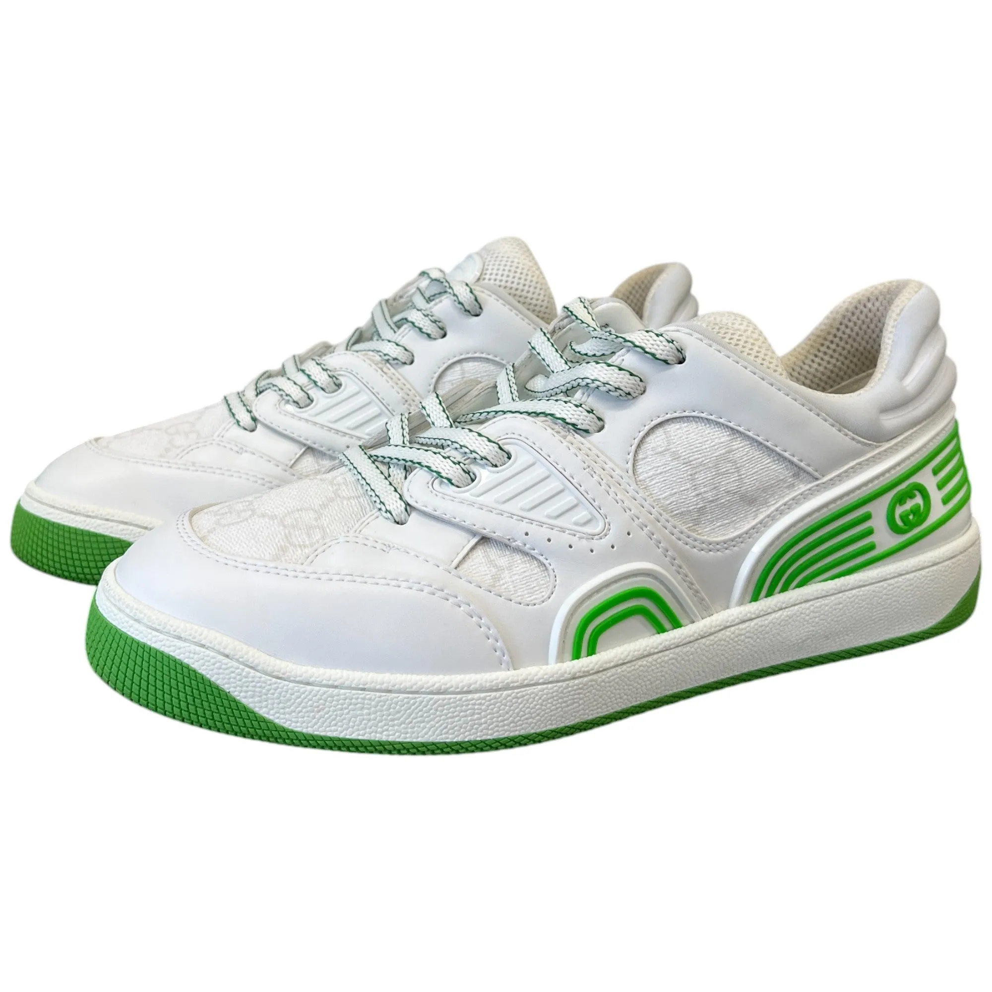 Women's Basket Panelled Low Trainers White Size EU 37 / UK 4