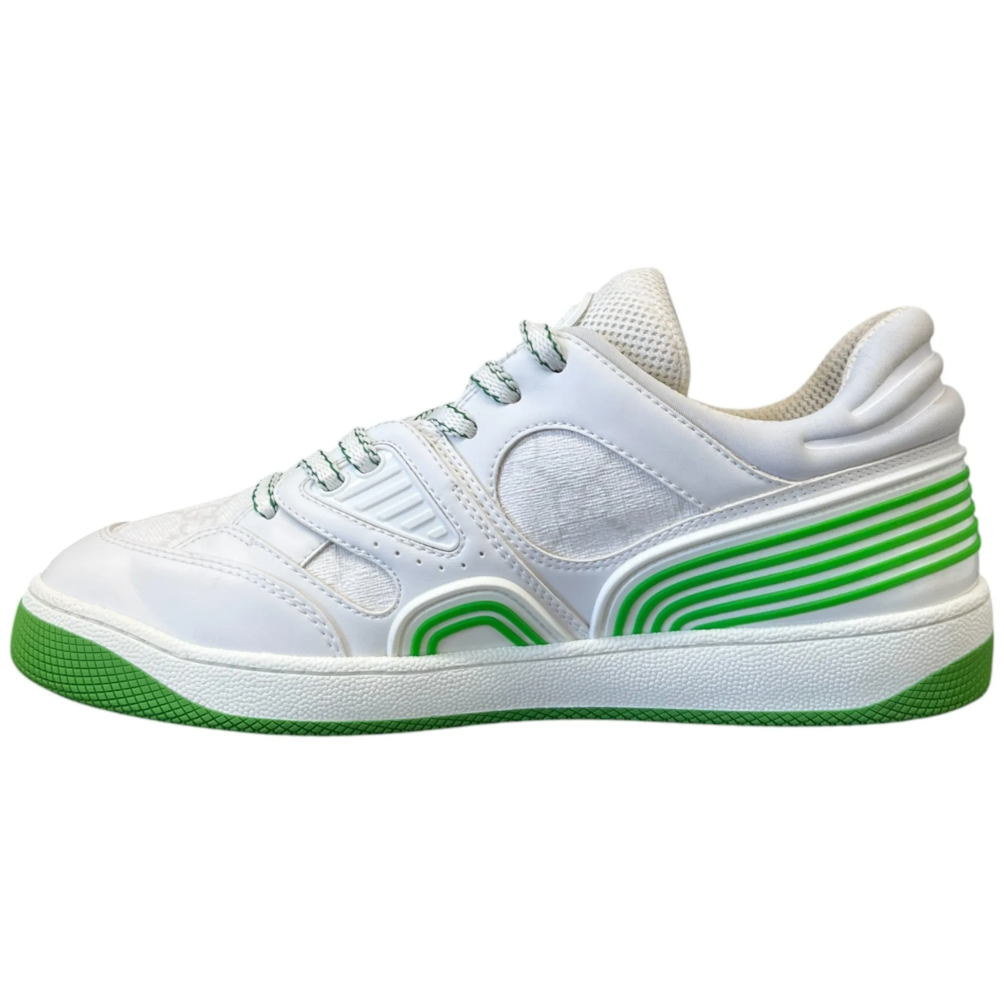 Women's Basket Panelled Low Trainers White Size EU 37 / UK 4