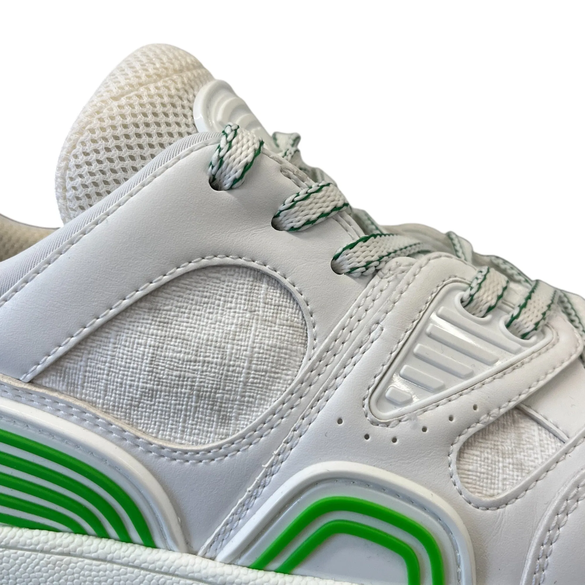 Women's Basket Panelled Low Trainers White Size EU 37 / UK 4