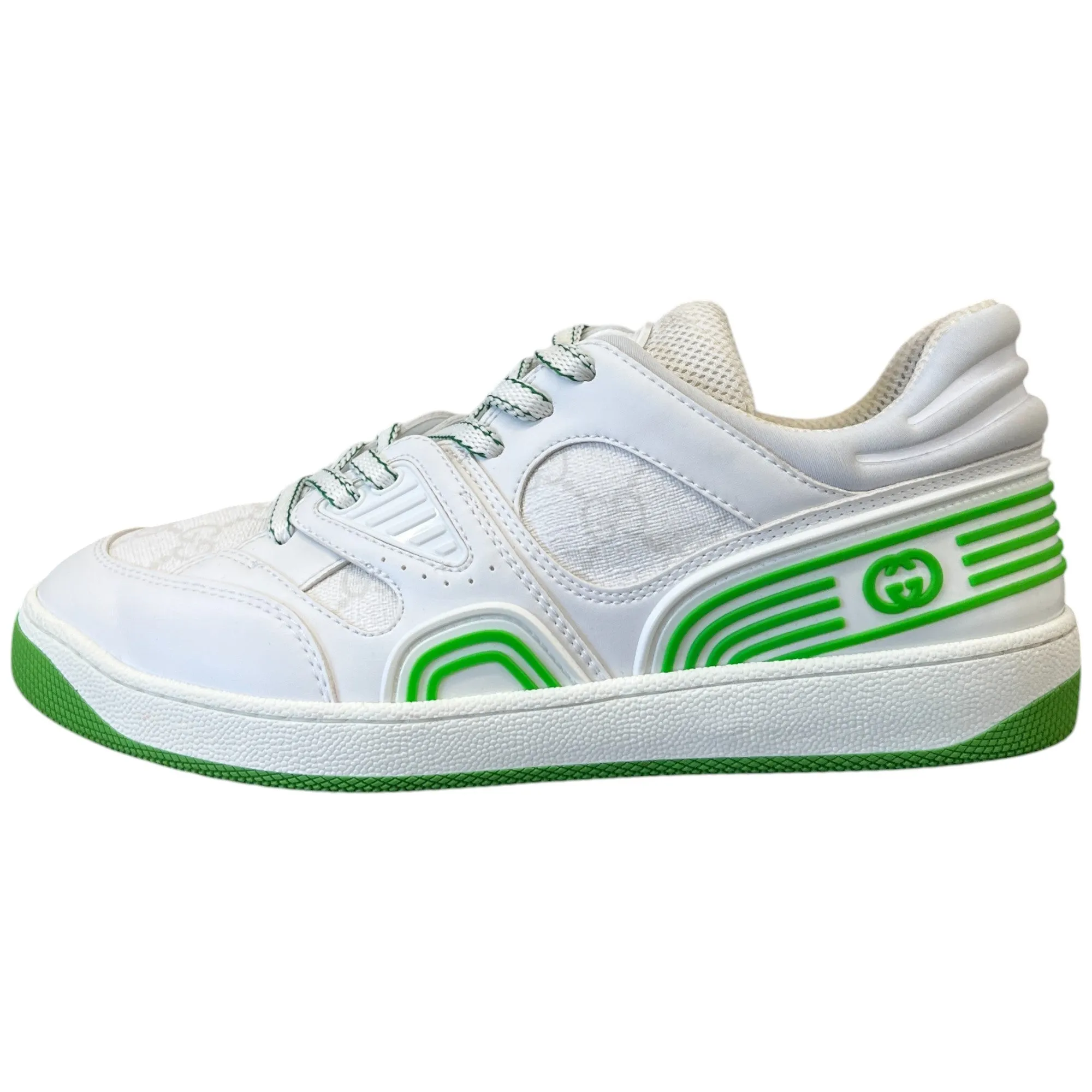 Women's Basket Panelled Low Trainers White Size EU 37 / UK 4