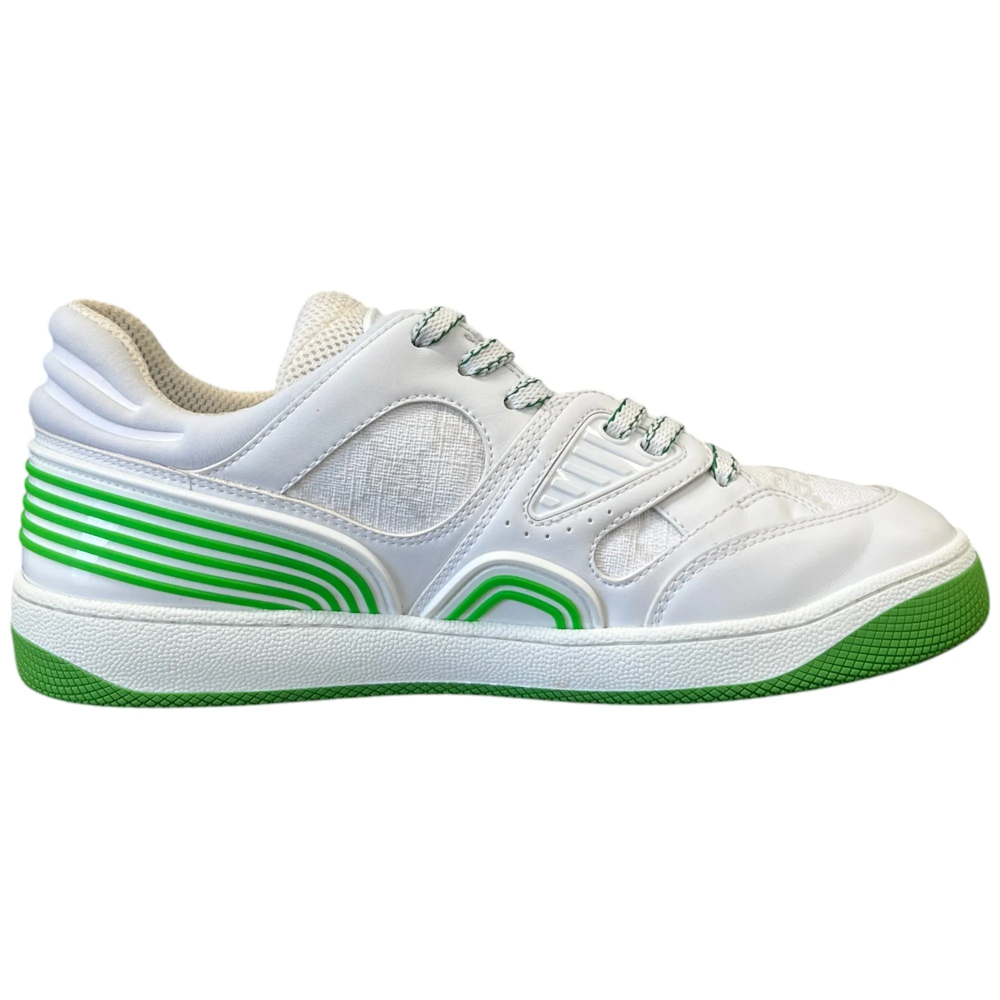 Women's Basket Panelled Low Trainers White Size EU 37 / UK 4