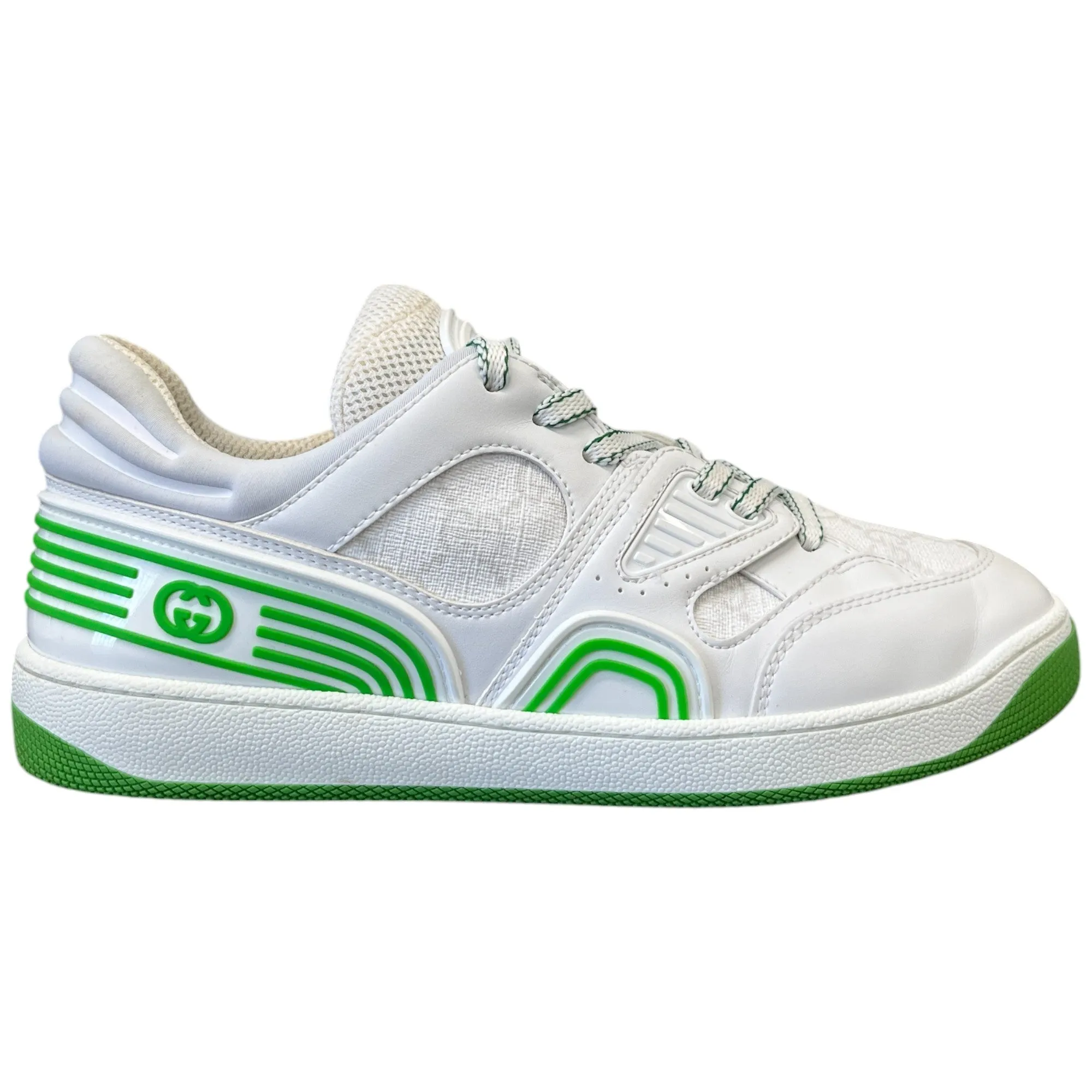 Women's Basket Panelled Low Trainers White Size EU 37 / UK 4